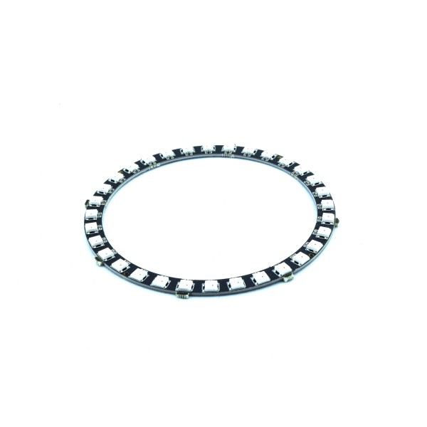 SK6812 Digital 5050 RGB LED Ring - 32 LEDs - Black