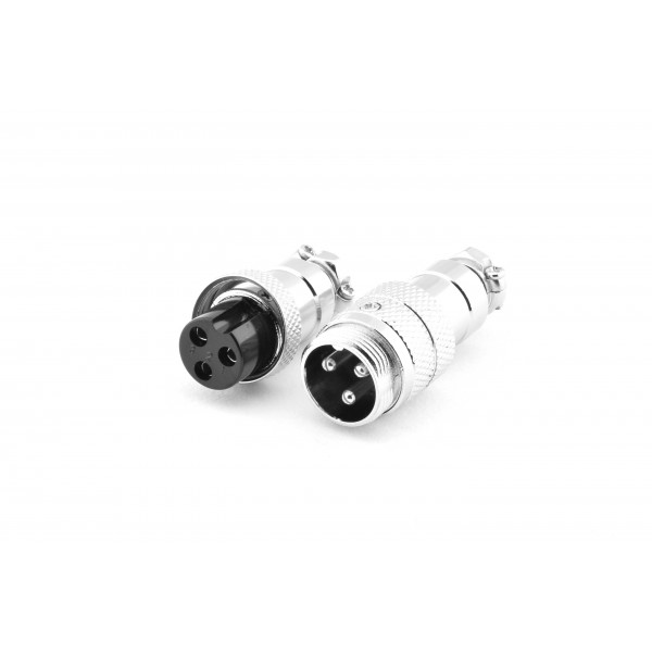GX16-3 Connector Set - Kabel Extender
