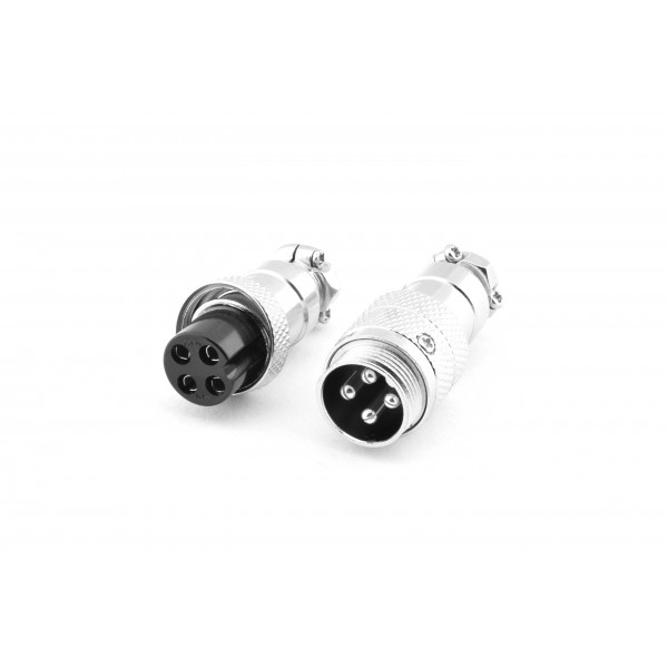 GX16-4 Connector Set - Kabel Extender