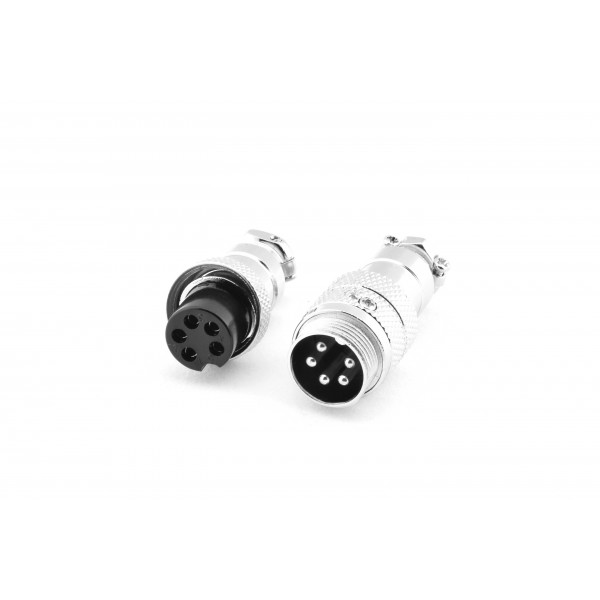 GX16-5 Connector Set - Kabel Extender