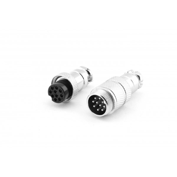 GX16-10 Connector Set - Kabel Extender - met Draaibevestiging