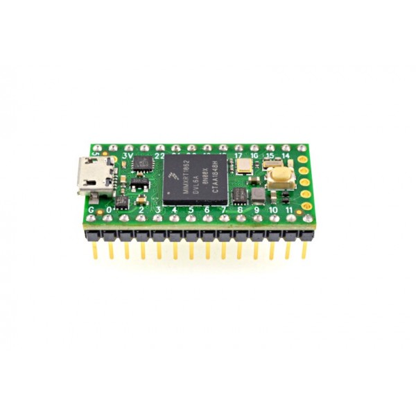 Teensy 4.0 with Soldered Headers