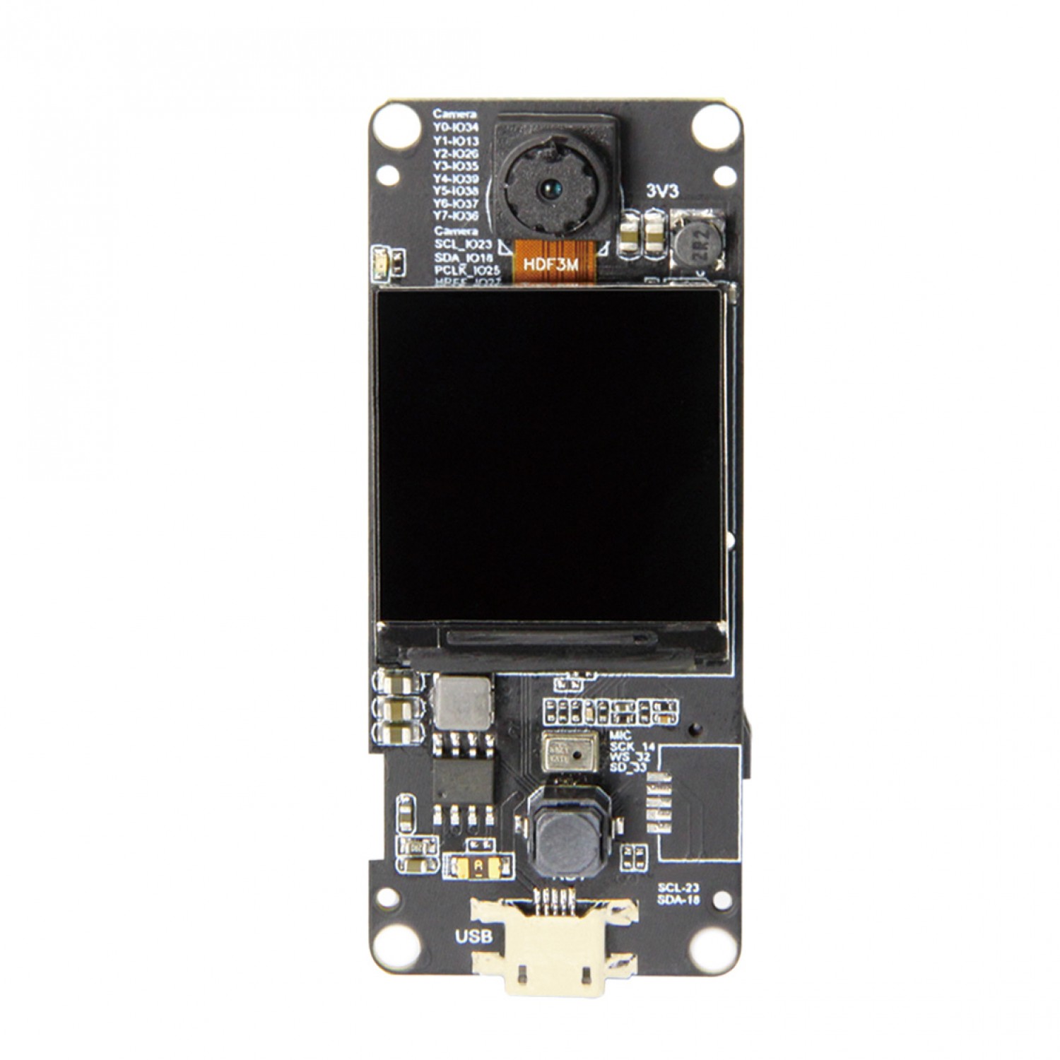 LilyGO TTGO T-Camera Plus ESP32 - Front Camera - LILYGO-H298-Q293