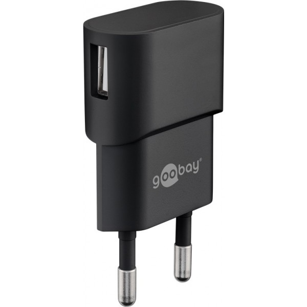Goobay 44947 USB Power Supply - 5V 1A - Black