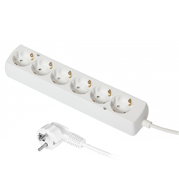 Power Strip 6 Outlets with Child Protection - 5m