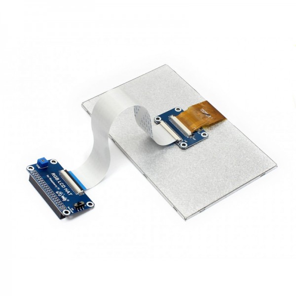 Waveshare 7 inch DPI IPS-TFT-LCD Display 1024*600 pixels - Raspberry Pi Compatible