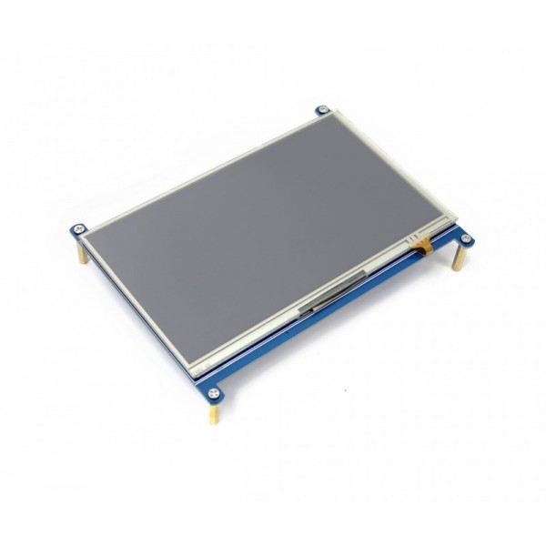 Waveshare 7 inch HDMI IPS-TFT-LCD Display 1024*600 pixels with Touchscreen - Raspberry Pi Compatible