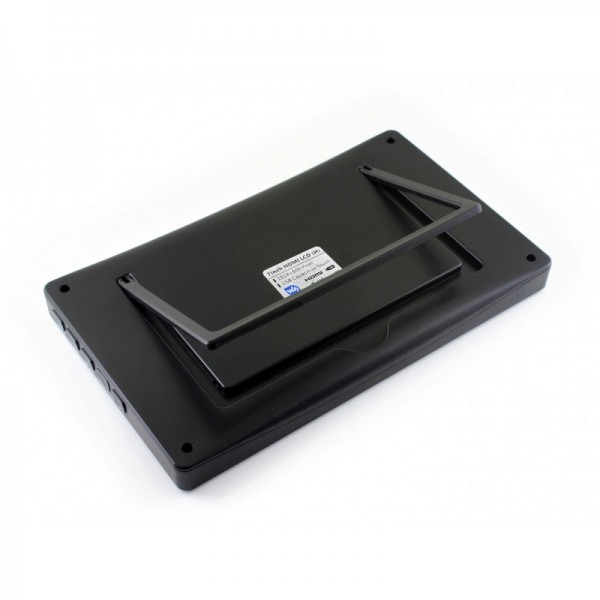 Waveshare 7 inch HDMI IPS-TFT-LCD (H) Display 1024*600 pixels with Touchscreen and Case - Raspberry Pi Compatible