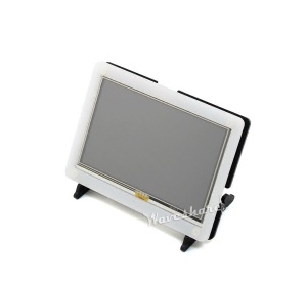 Waveshare 5 inch HDMI TFT-LCD Display 800*480 pixels with Touchscreen and Case - Raspberry Pi Compatible