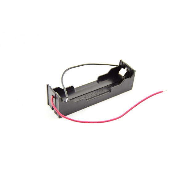 1x 18650 Battery Holder - Leaf Spring Contacts - Wires per Cell