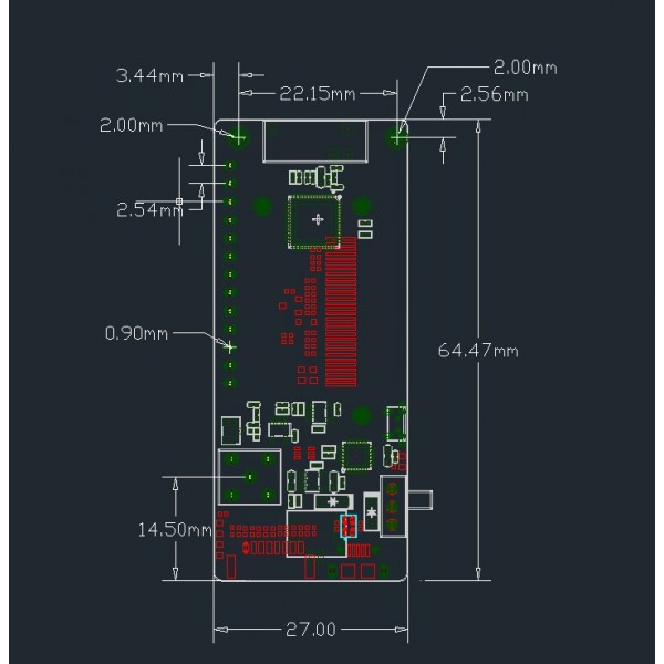 LilyGO TTGO T3 LoRa32 868MHz V1.6.1 ESP32
