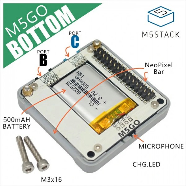 M5Stack M5GO Bottom - for M5Core