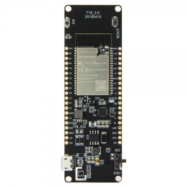 LilyGO TTGO T-Energy ESP32-WROVER - met 18650 Batterijhouder