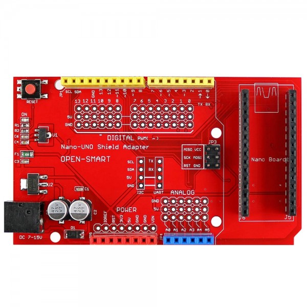 Open-Smart Nano IO Expansion Board - Nano-Uno Shield