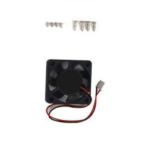 Raspberry 4 Enclosure with Fan - Red