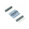 SPI-I2C-UART Bi-Directionele Logic Level Converter 4 kanaals