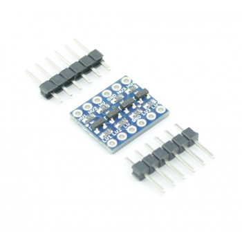 SPI-I2C-UART Bi-Directionele Logic Level Converter 4 kanaals