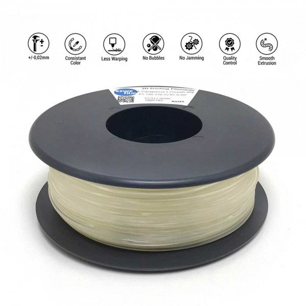 AzureFilm TPU 85A Filament 1.75mm - 300g - Transparant