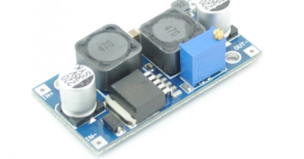 Convertitore Automatico Boost Dc-Dc Step Up Module Regolatore di Tensione 5.5-30V A 0.5-30V Con display Lcd
