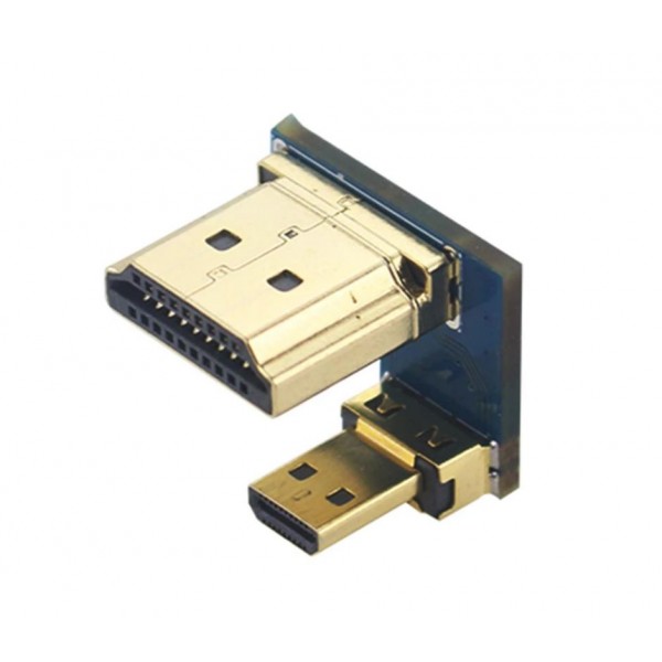 HDMI naar Micro HDMI Adapter voor Displays - Raspberry Pi 4B