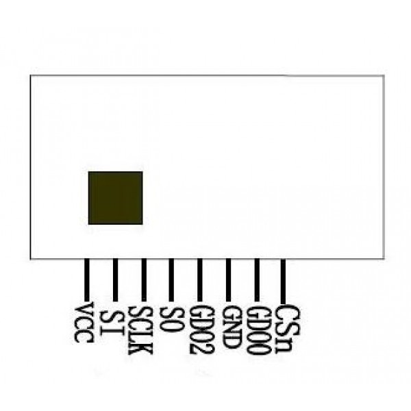 CC2500 Wireless RF Module - 2.4GHz