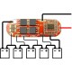 QSKJ Li-ion/Li-Po Protection Circuit (BMS) - 5S