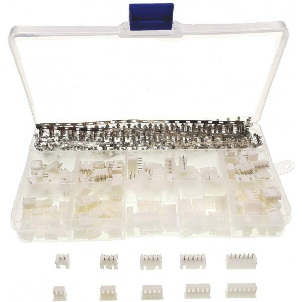 JST-XH Compatible Krimpstekker en Behuizing Set