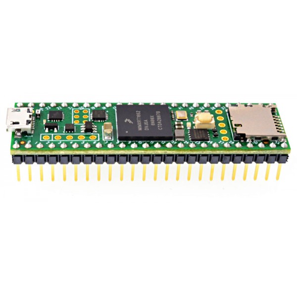 Teensy 4.1 with Soldered Headers