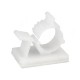 Self-adhesive Cable Clip - Round - 7.9-10.3mm