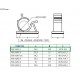 Self-adhesive Cable Clip - Round - 7.9-10.3mm