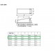 Self-adhesive Cable Clip - Rectangular - 40x11.2mm