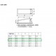 Self-adhesive Cable Clip - Rectangular - 32x11.2mm