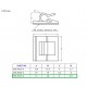 Self-adhesive Cable Clip - Round Small - 6mm