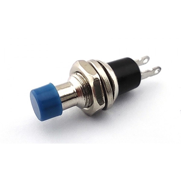 Blue Button 7mm - Reset