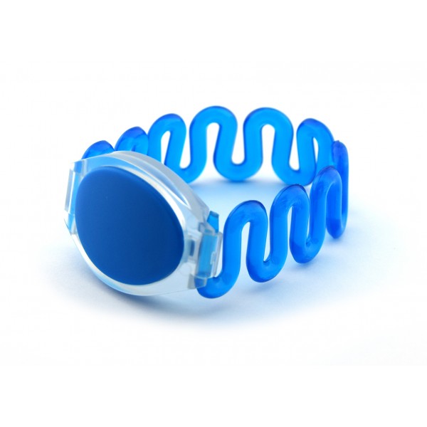 RFID Wristband - TK4100 125kHz - Elastic - Blue