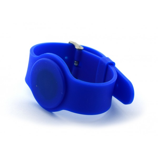 RFID Wristband - TK4100 125kHz - Buckle Clasp - Blue