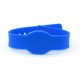 RFID Wristband - TK4100 125kHz - Snap Fastener - Blue