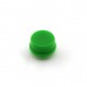 Button Cap for Tactile Pushbutton Switch Momentary - 12x12x7.3mm - Green