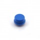 Button Cap for Tactile Pushbutton Switch Momentary - 12x12x7.3mm - Blue
