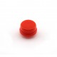 Button Cap for Tactile Pushbutton Switch Momentary - 12x12x7.3mm - Red