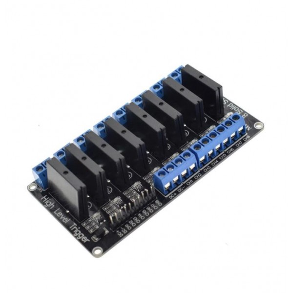 5V Solid State Relay 8-Channel High-active - 2A