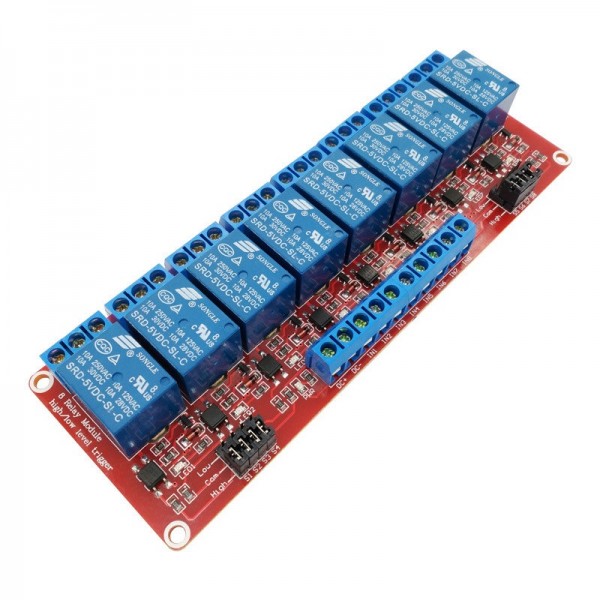 5V Relay 8-Channel High-active or Low-active