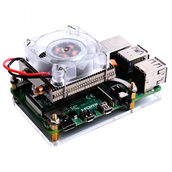52Pi ICE Tower CPU Cooling Fan - Low Profile - for Raspberry Pi