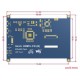 Waveshare 5 inch HDMI TFT-LCD (B) Display 800*480 pixels with Touchscreen and Case - Raspberry Pi Compatible