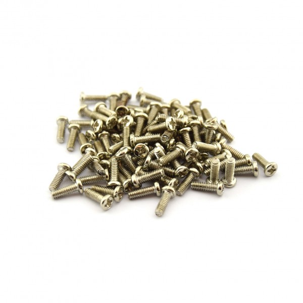M2 Bolt - 5mm thread - 100 bolts