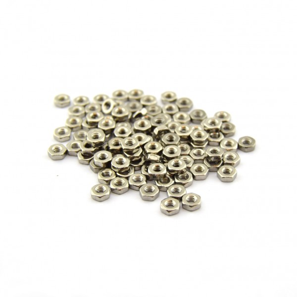 Moer M2 - 100 stuks