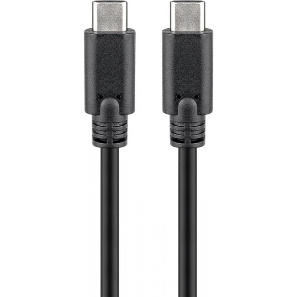 Goobay 67975 USB-C USB-C 3.1 Cable - 0.5m - 3A - Black