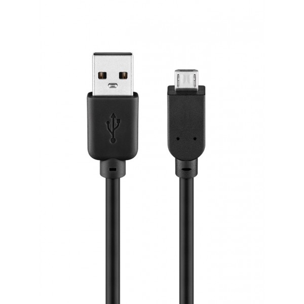 Goobay 93918 Micro USB USB-A Kabel - 1m  - Zwart