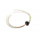 Slip Ring with Flange - 12.5mm Diameter - 4 Wires - 5A