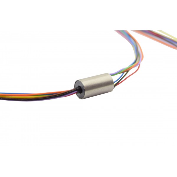 Slip Ring - 6.5mm Diameter - 8 Wires - 1A